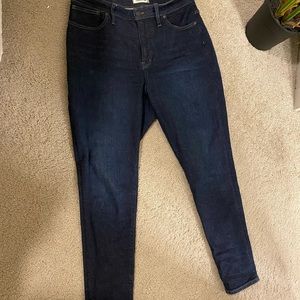 Madewell Curvy High Rise Skinny Jean (Tall)